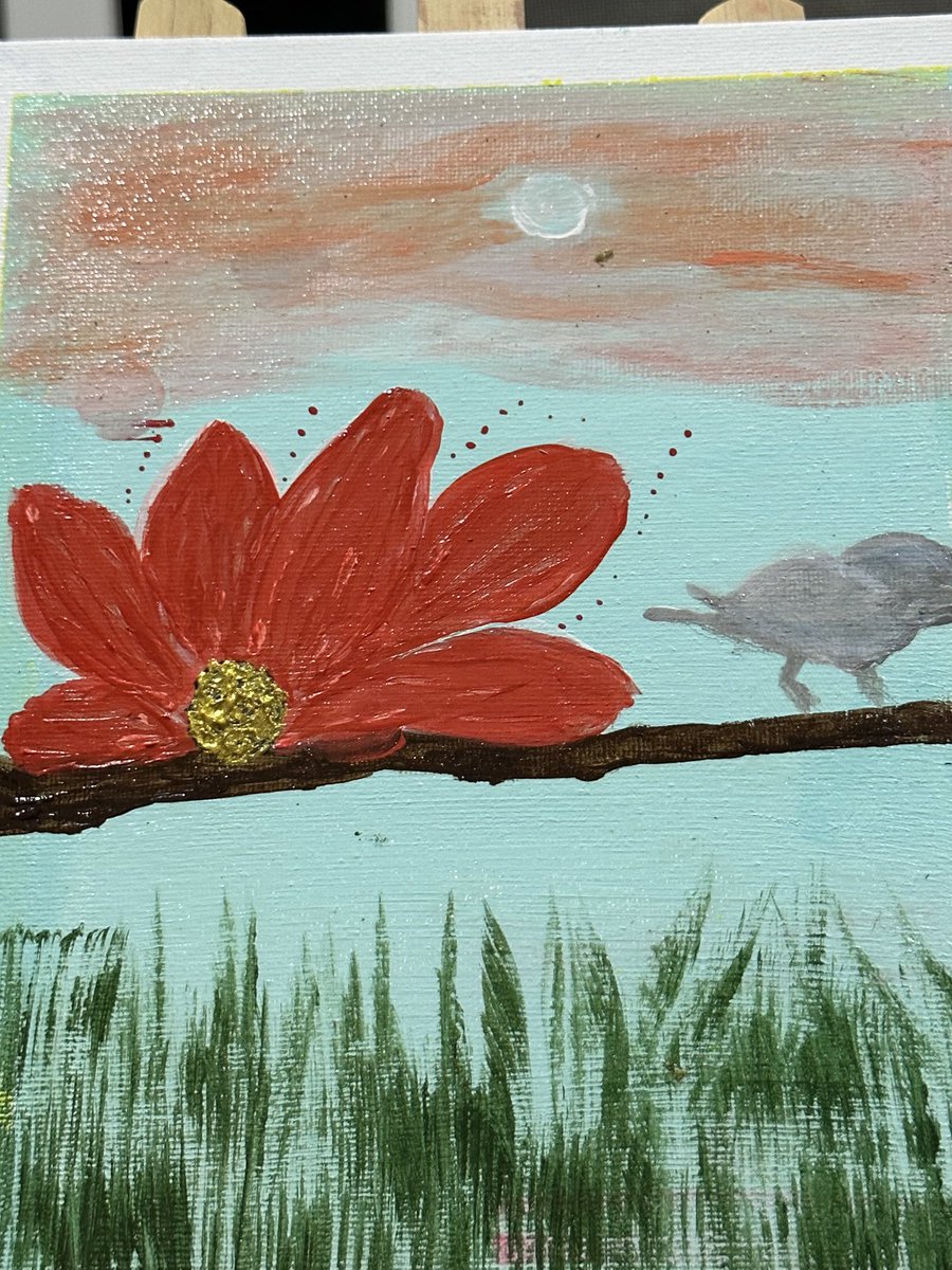 ginadecon's tweet photo. My new artwork , feeling improving😊 https://t.co/Un5Rlfhym8