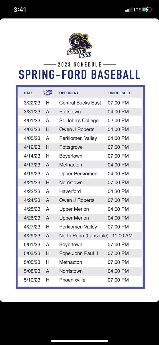Spring-Ford Athletics tweet media