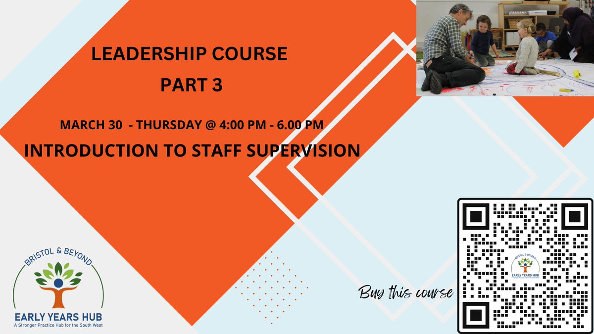 Bristol Early Years Teaching Hub (@bristoleytsa) on Twitter photo One week to go until our leadership course 'Introduction to Staff Supervision'.
Supervision is an effective tool to support staff wellbeing, accountability and ambition in your school or setting.
To book and find out more-bbearlyyearshub.co.uk/course/introdu…
#EY <a href="/BristolEarly/">Bristol Early Years</a> <a href="/lucydriver65/">Lucy Driver</a> One week to go until our leadership course 'Introduction to Staff Supervision'.
Supervision is an effective tool to support staff wellbeing, accountability and ambition in your school or setting.
To book and find out more-bbearlyyearshub.co.uk/course/introdu…
#EY <a href="/BristolEarly/">Bristol Early Years</a> <a href="/lucydriver65/">Lucy Driver</a>