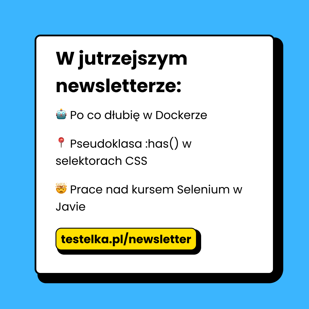 testelka's tweet photo. Jutro z samego rana wychodzi kolejny newsletter 📨 Zapisz się, żeby nie przegapić nowych materiałów i być na bieżąco z tym nad czym pracuję w https://t.co/jiPG1J2ktc 👉 https://t.co/NdLKhEv23s. https://t.co/swdr4bJvt9