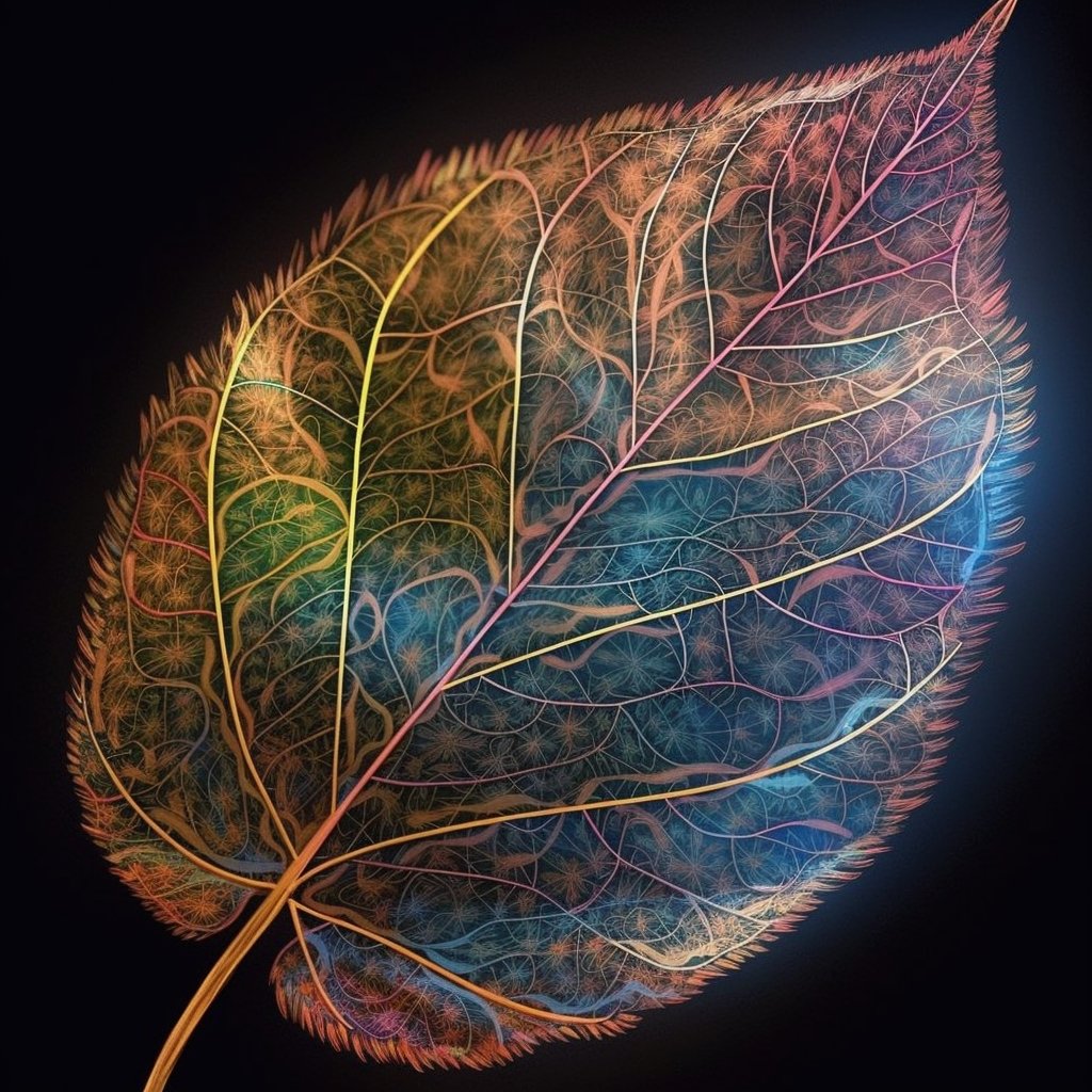 CloudieEArts's tweet image. Network of a Leaf

#NFT #aiart #art #neuralart
