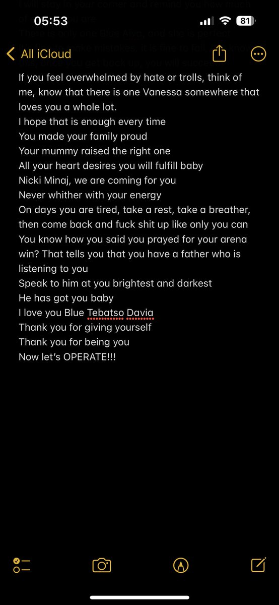 Nezr1's tweet photo. LETTER TO BLUE AIVA

#BlueAiva
@blueAiva @Blue_aiva https://t.co/KHAq5AMN8L