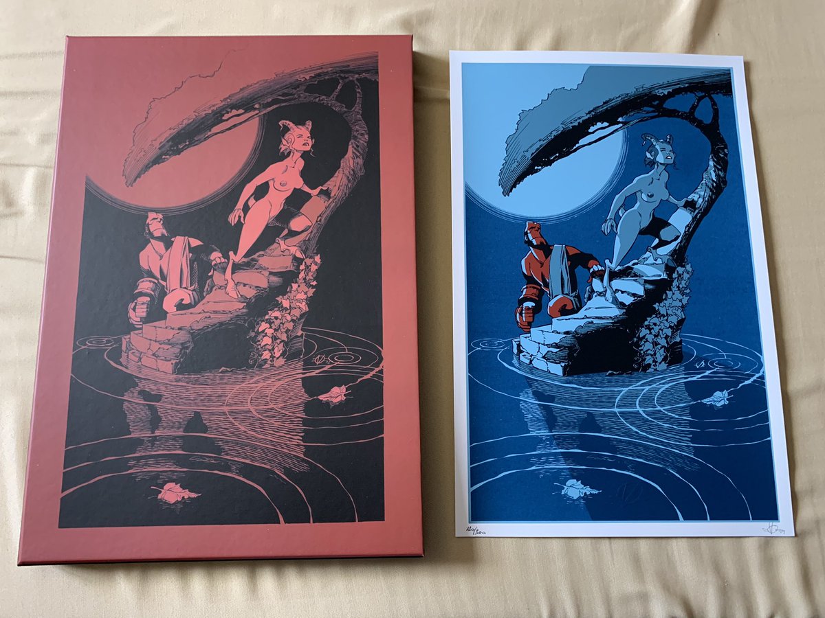 GissingerG's tweet photo. @artofmmignola Coffret Hellboy et B.P.R.D. - La nuit du cyclope
M. Mignola - O. Vatine    
Édition numérotée et signée par O. Vatine
Aux Éditions Black &amp; White
300 ex. 🤯😍🤩🤯 https://t.co/71XUx5jMJz