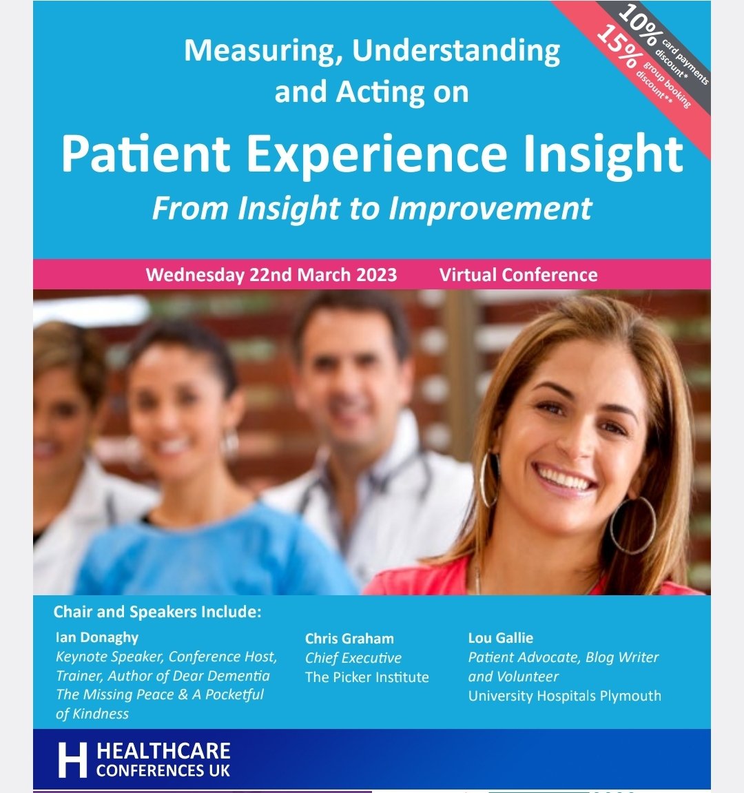 RehabLegendLou's tweet photo. Great to speak at todays #PatientExp conference.
Some lovely feedback which proves, again, the huge interest & benefit in hearing #patientexperience
The biggest theme is communication - such a simple thing can make a HUGE difference to patients & their families.
#SmallThings https://t.co/feIMbpLq8R