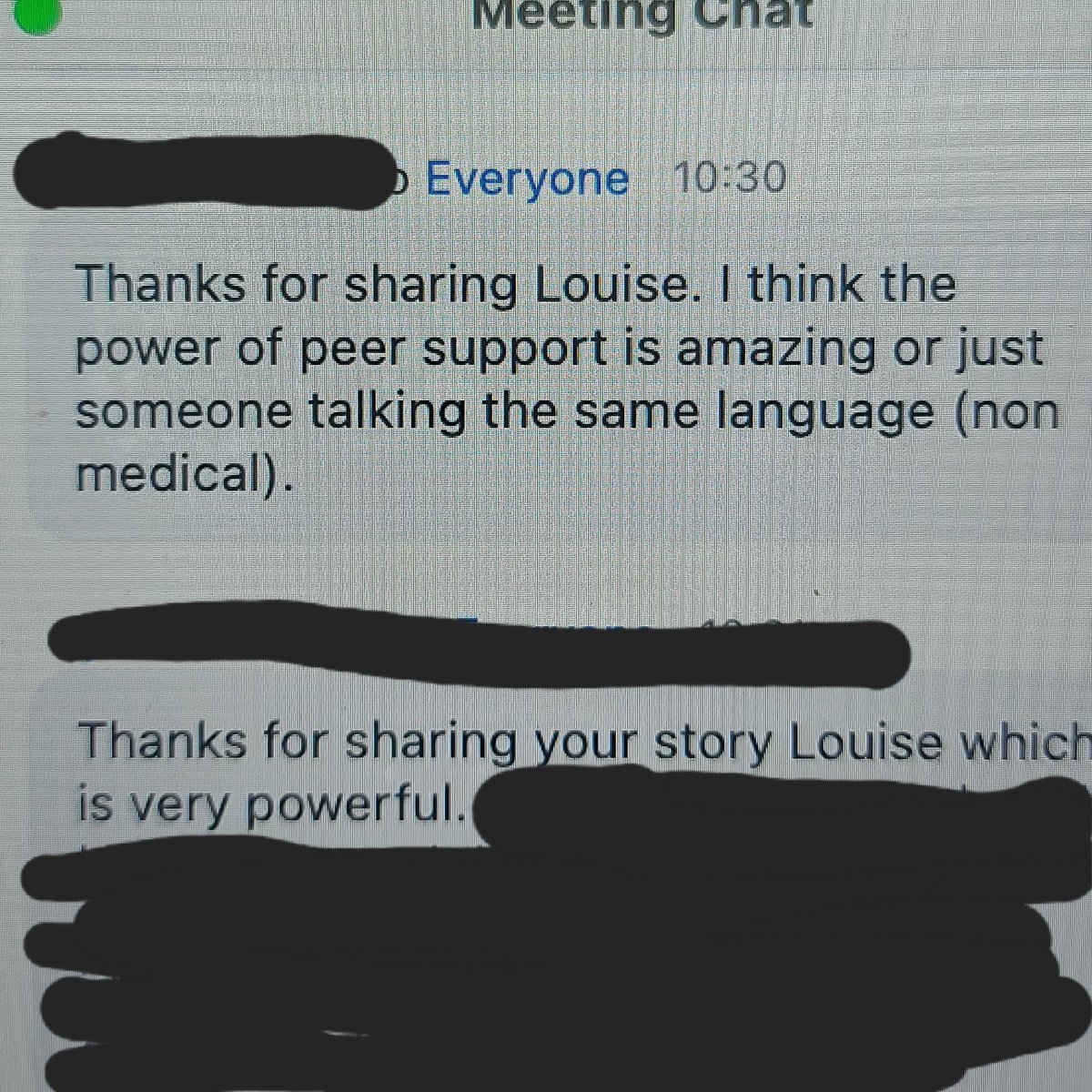 RehabLegendLou's tweet photo. Great to speak at todays #PatientExp conference.
Some lovely feedback which proves, again, the huge interest & benefit in hearing #patientexperience
The biggest theme is communication - such a simple thing can make a HUGE difference to patients & their families.
#SmallThings https://t.co/feIMbpLq8R