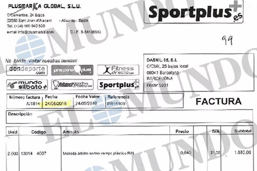 partidazocope's tweet photo. 💥 Informa @elmundoes 

🗂️  Enríquez Negreira utilizó el dinero del Barça para regalar a los árbitros:

📌 Jamones y mariscadas
🎟️ Entradas para Finales de Copa
🟥 Tarjetas personalizadas
⛱️ Sombrillas, toallas y tostadoras

💰 Adquirió jamones por 10.000€

📻 #PartidazoCOPE https://t.co/r6hy7kZxH7