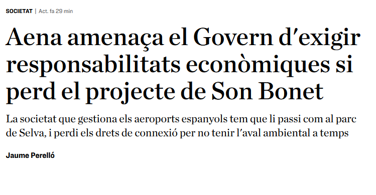PepMalagrava's tweet image. 📽️A les pel·lícules el govern dels EUA no negocia amb terroristes

💶Aquí el Govern no ha de negociar amb empreses que fan xantatge. El que ha de fer @aena és comportar-se com una empresa pública i no com un fons voltor 

🚫Si no es compleix la llei,  el projecte cau. Fi