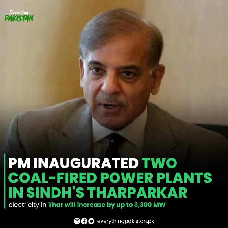 Prime Minister Shehbaz Sharif inaugurated two coal-fired power plants in Sindh's Tharparkar.

#news #Latest #thar #Tharparkar #tharparkarsindh #sindh #power #project #chinese #China #economy #megawatt #powerplant #PrimeMinister #ShahbazSharif #coal #Pakistan #everythingpakistan