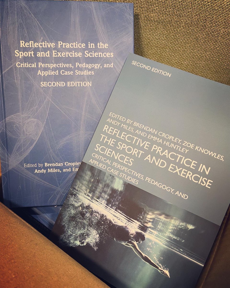 ✨NEW BOOK ALERT✨So excited to get my hands on our new Routledge textbook! Privileged to work alongside these awesome colleagues and friends aka #TeamRP #ReflectivePractice #ProfessionalPractice #Reflection <a href="/BrendanCropley/">Brendan Cropley</a> <a href="/SpExPsych/">Prof Zoe Knowles</a> Andy Miles