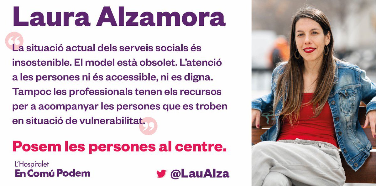 Al #PleLH de març presentem una moció per a la millora dels serveis socials dels municipis de Catalunya.

📍Treballem per posar les persones i el seu benestar al centre de les polítiques municipals.