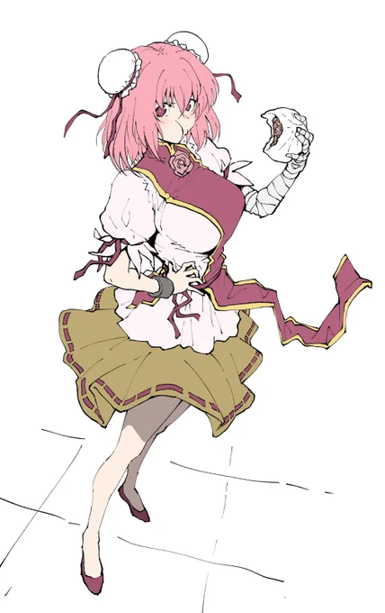 最近ネームしか描いてないので華扇さん落書き 