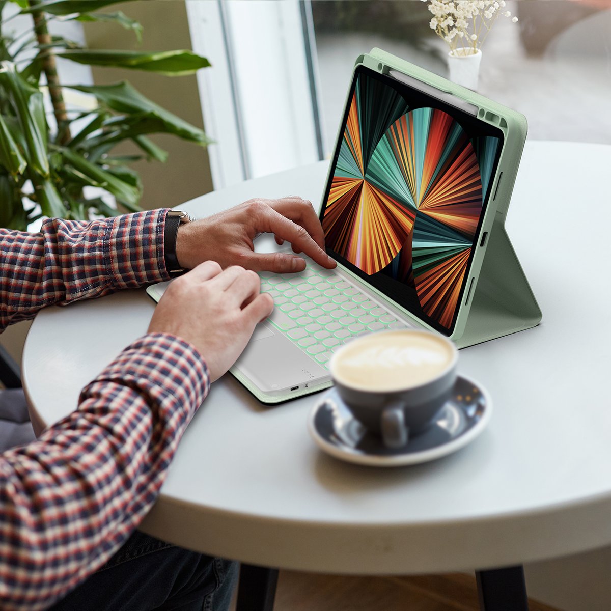 typecaseco's tweet photo. Upgrade your mobile office with our iPad keyboard case! Typecase Keyboard case with touchpad &amp; backlight, for #12.9''iPadPro3rd/4th/5th/6thGen https://t.co/6YfVJmR8rS