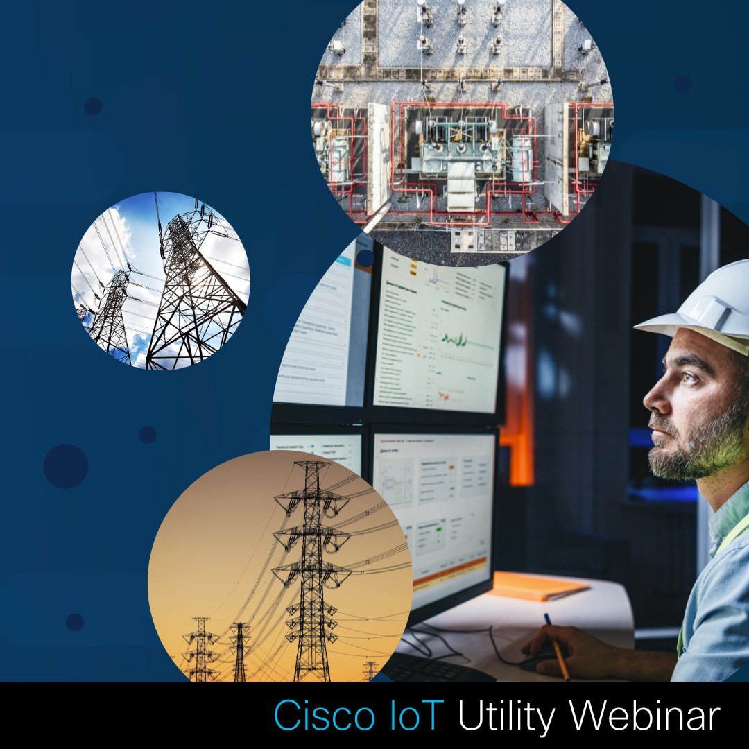 💻 Next level utility grid automation needs digitization to rapidly scale and modernize end-to-end. Join us April 27th to learn how to improve system reliability &amp; security with the latest IoT innovations💡 #iiot #automation

Register for our webinar here: cs.co/60173fKc3