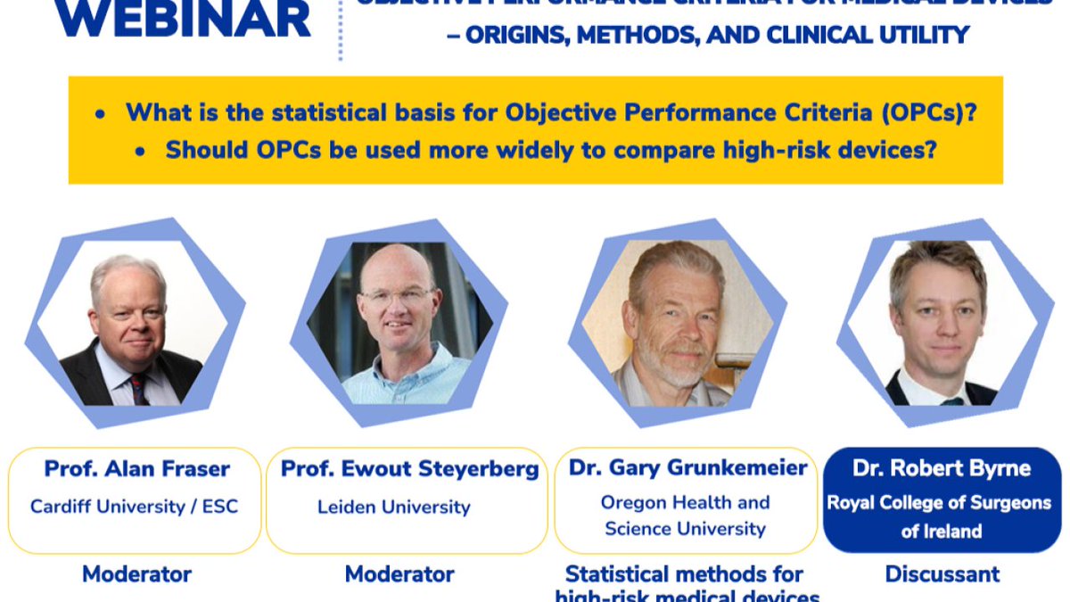 Don't miss the third <a href="/coremdproject/">CORE-MD</a> free webinar on Objective Performance Criteria on Monday 3rd April 2023 from 17.00 until 18.15 CET.

Register here: bit.ly/core-md3