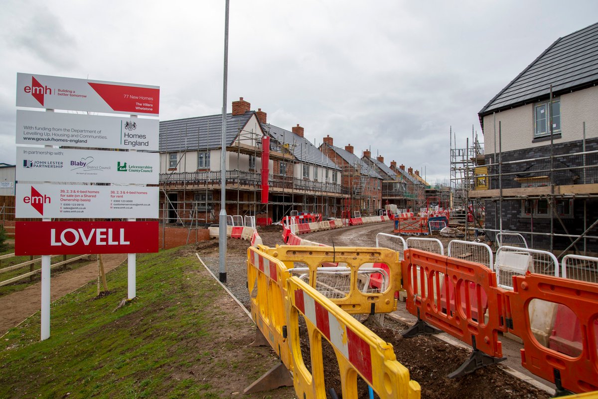 RobkEMH's tweet photo. It was great to have our friends and partners visit @emhgroup's latest development in #Blaby.
Lots of positive feedback received and a real sense of achievement shared by all involved with the project. Cant wait to have you all back at completion to see it finished! https://t.co/Hsgmz1CXc4