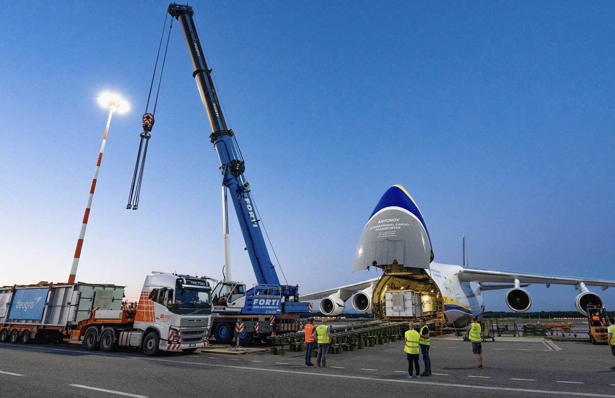 Antonov Airlines safely provided an urgent transport solution to deliver 13 components for petrochemical plant from Italy to Saudi Arabia. AN-124-100 delivered 252,216 kilograms of time-critical cargo in 3 flights within 7 days.