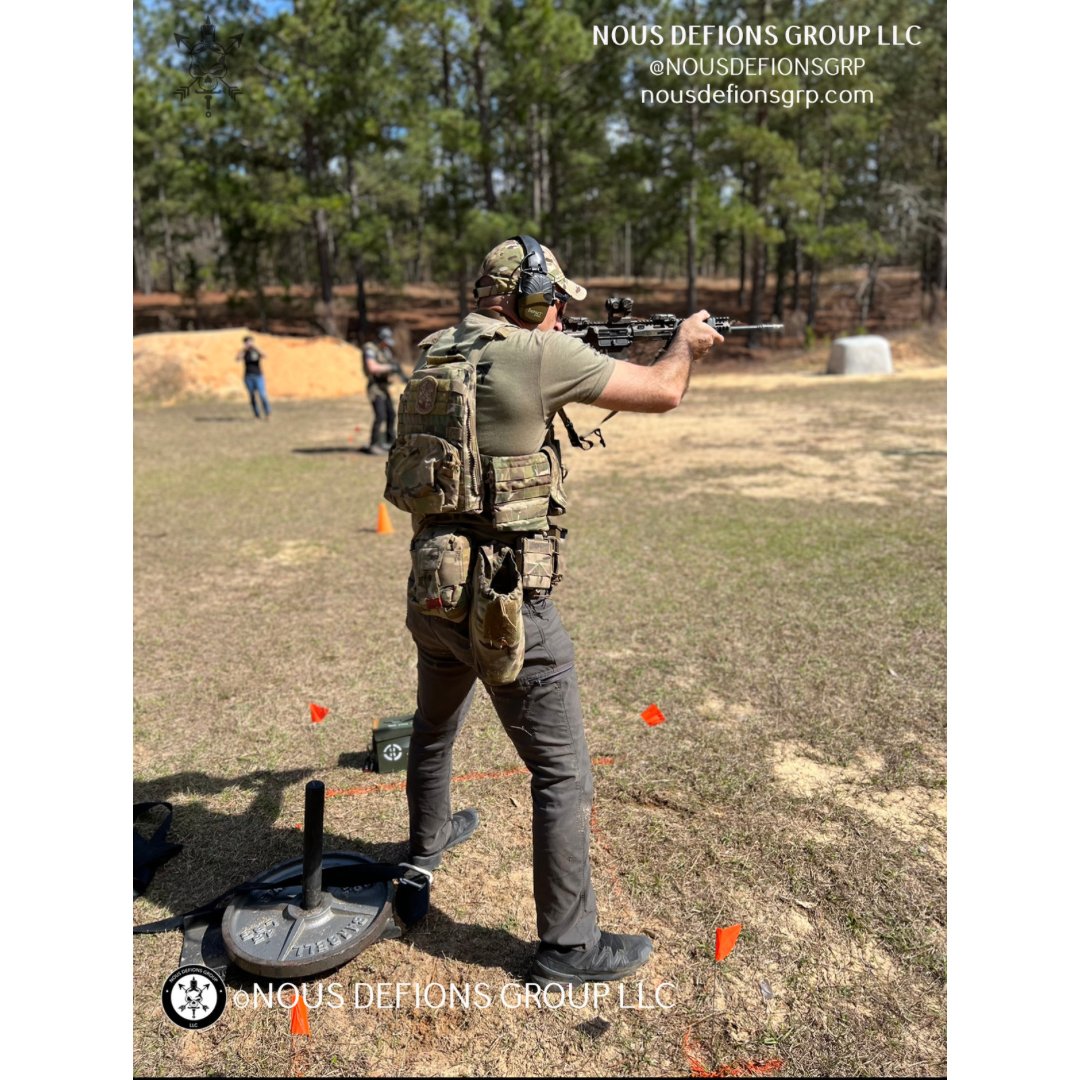 NDG-sponsored athlete during Stage 1, at the Special Forces Association Chapter 100 - Tactical Application Shoot (TAS) 2023, held at Oak Grove Technologies - Training Center.

#NDGLLC #FearTheSkull #SpecialForces #NousDefionsGrp #sfachapter100 #tacticalapplicationshoot