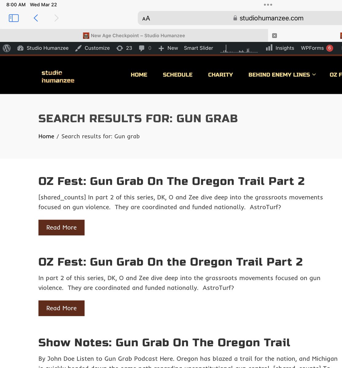 HZardoz's tweet photo. #BehindEnemyLine & #OZFest has been alerting you to the Gun Grab efforts of the left. Here is our analysis of the erosion of 2A rights. Podcasts and articles for your research.
@pvtjokerus @Orangezipple1 @Impenitent2A
https://t.co/ev2hVBu48k https://t.co/iT5ecoo1kr