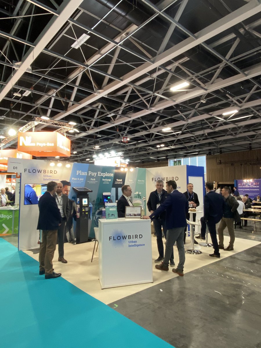 Flowbird_G's tweet image. @AUTONOMY exhibition opened its door this morning. 👉Come and visit us on stand D1 to discuss our integrated solutions for Park &amp;amp; charge, Account-based ticketing, Open Payments, MaaS, Flowbird HUB. #AMWE #AMWE2023