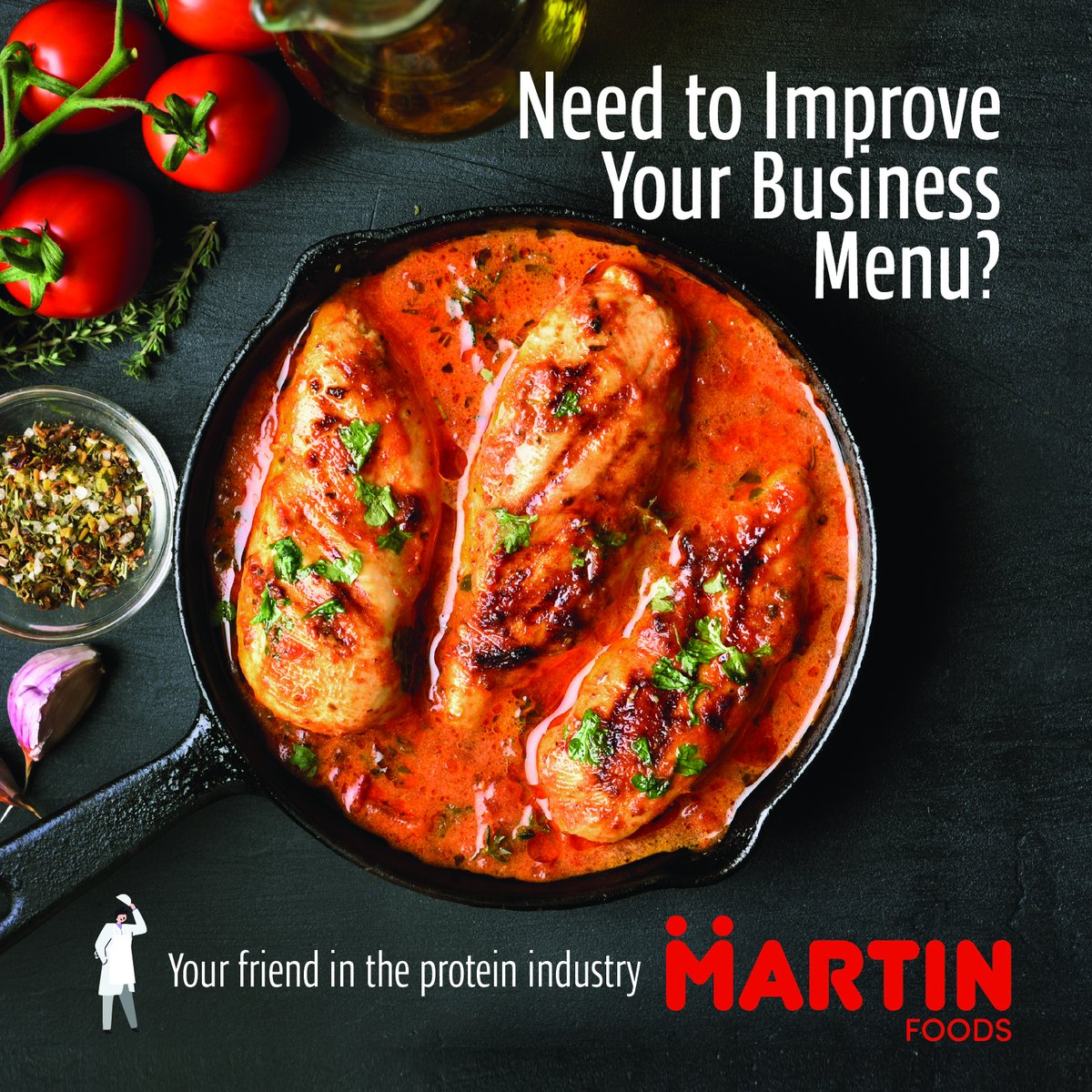MartinFoods's tweet photo. Refresh your menu and revamp your brand with a new premier protein dish that will drive taste buds wild!

https://t.co/bGzlxQ4mRZ

#MartinFoods #Martinandfriends #cheflife #fooddistributor #foodservice #foodindustry #chef #flavor #culinary #culinarytrends #foodtrends https://t.co/qj6zq81jlu