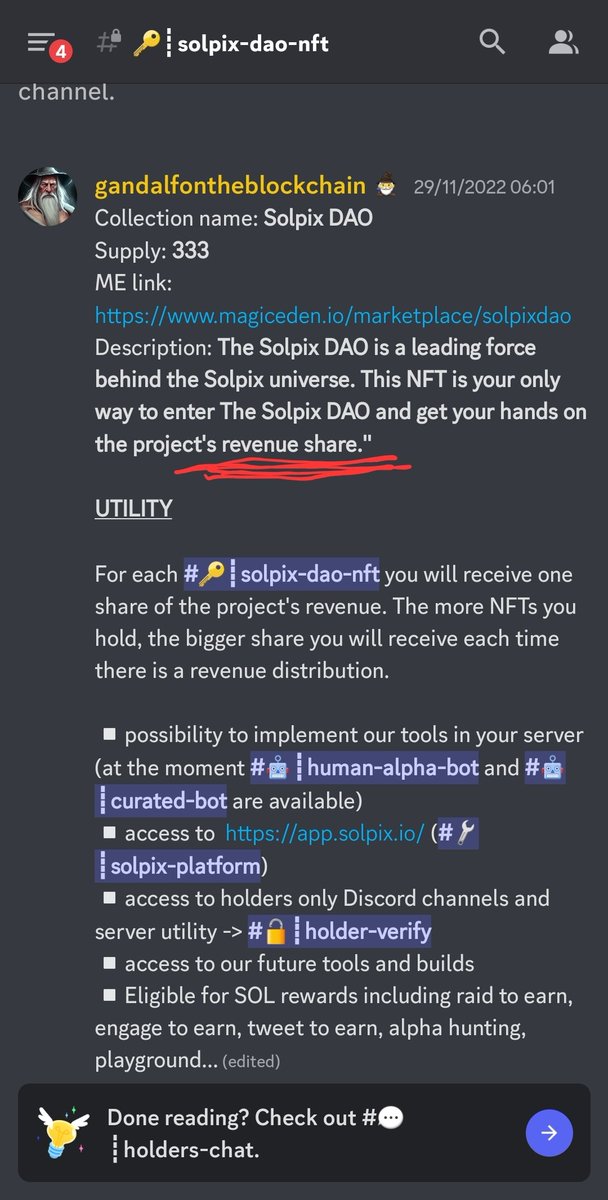 audiooo0_v0rt3x's tweet photo. Some of you must wonder why I am so bullish on @solpixdao so I will break it down in the form of screenshots so you can judge for themselves! They're really killing it with 10,000$ in payouts so far to its holders. #SolanaNFTs #solpixdao #solpixheroes #vengeance #titans https://t.co/ZfEvBeqUDT