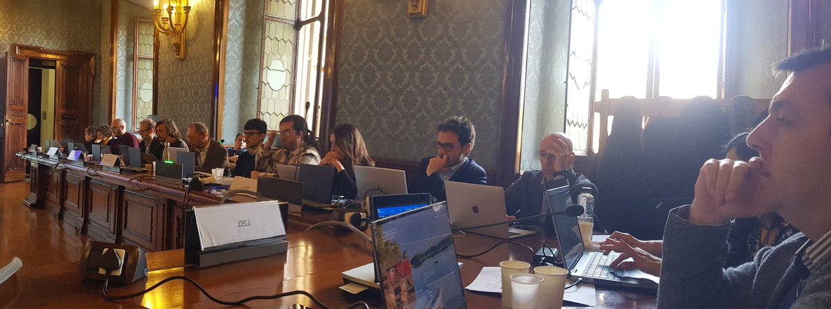 Glaciation General Assembly now on stage at <a href="/MEF_GOV/">MEF</a> with <a href="/glaciation_proj/">GLACIATION EU</a> partners