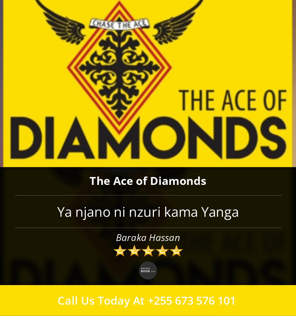 aceofdiamondgin's tweet photo. 5 Star: Baraka H. "Ya njano ni nzuri kama Yanga" https://t.co/PEYrdPBx38 https://t.co/eOazkR1a65