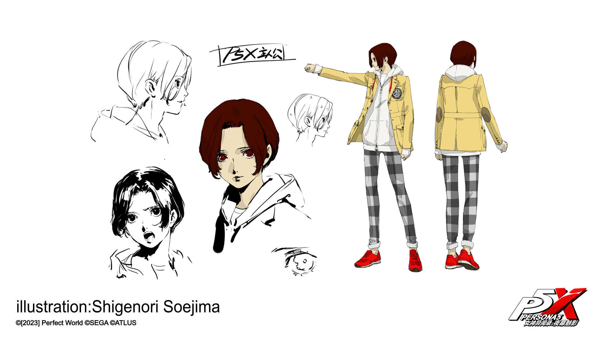 Persona Central on X: Persona 5: The Phantom X artwork. -    / X