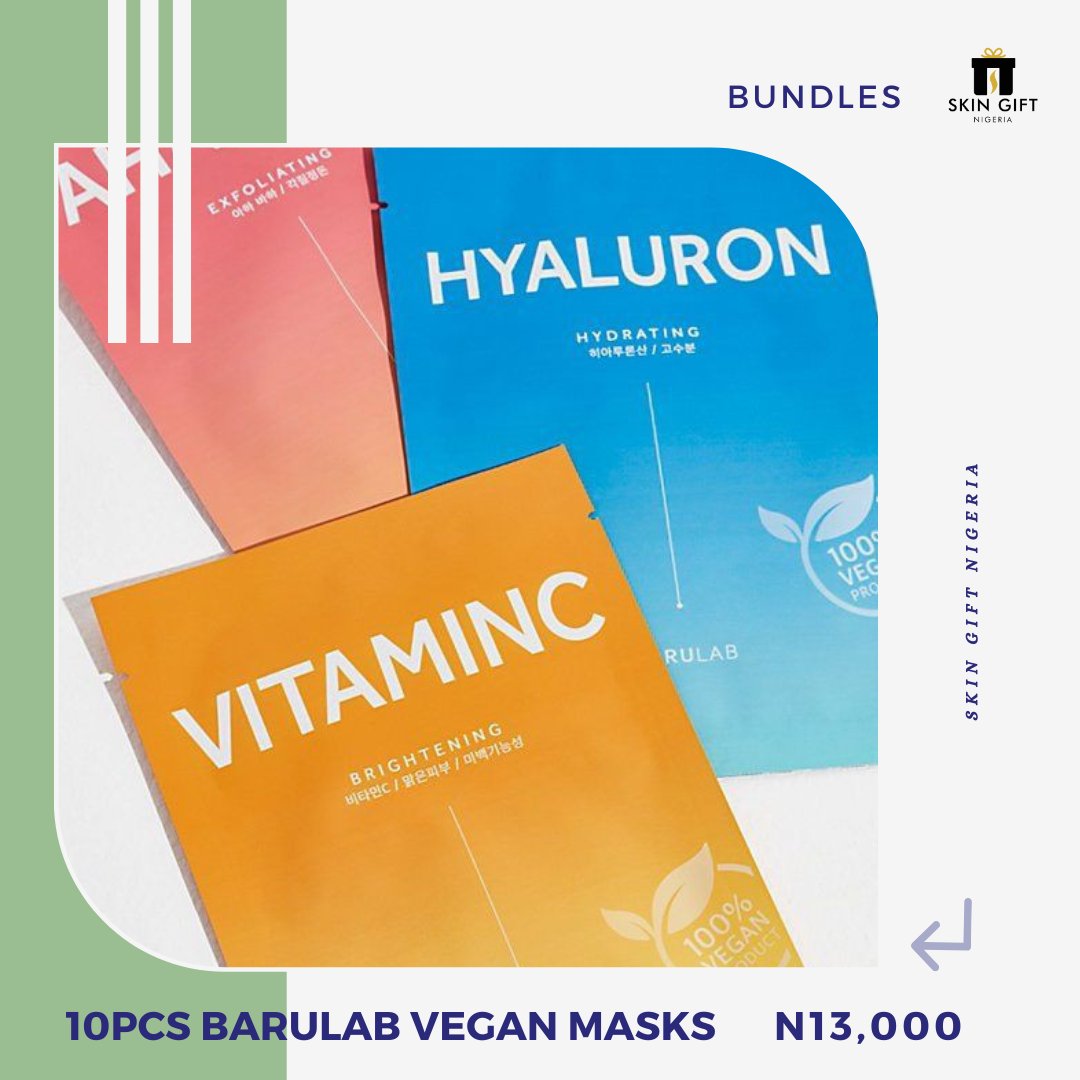 SkingiftN's tweet photo. Introducing Bundles!

Save 💰 more when you purchase any of our sheet mask bundle packages.

To order,
kindly DM or click on https://t.co/m1AziXRLbj

Nationwide delivery. https://t.co/wNT5kHApQQ