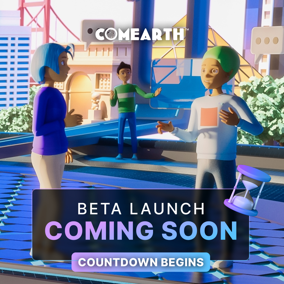 ComearthHQ's tweet photo. Hold on tight and buckle up, because #COMEARTH is about to take off!

Say goodbye to those lame old web2 limitations and say hello to a whole new world of #ecommerce.

Don't be left behind.
Visit : https://t.co/aN5GI3hGUx

#betalaunch #comingsoon #metaverse #virtualreality #web3 https://t.co/eV5RdyTDRU