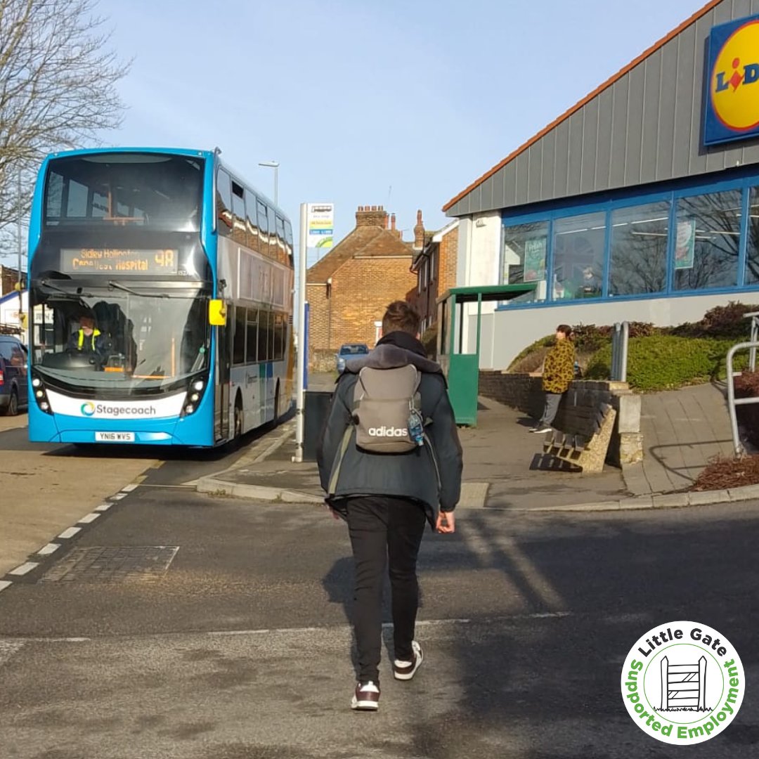 Reece has been learning how to confidentially travel to his placement via walking and bus. He is doing really well and becoming more independent with every journey made! He has been using his time-keeping and  communication skills.

#SupportedInternship #SupportedEmployment