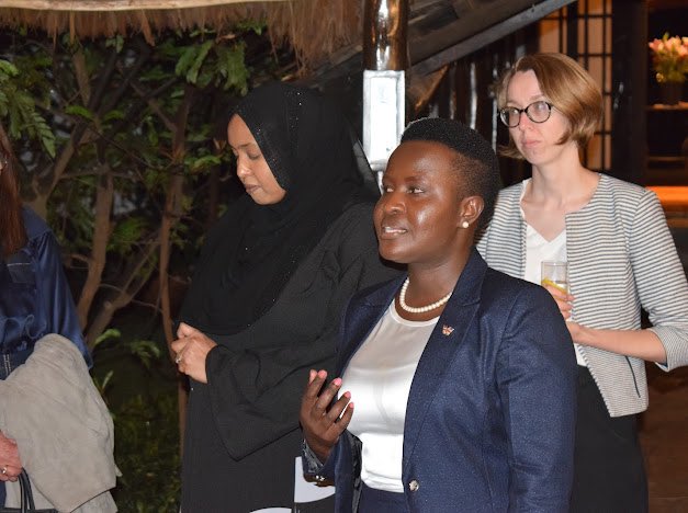 EssyOkenyuri's tweet photo. Yesterday Evening, I attended a dinner at the Swedish Ambassador's Residence hosted by Sweden's Ambassador to Kenya H.E Ms. Caroline Vicini @CarolineVicini . Other heads of Missions in Kenya present include the @EUinKenya , @FranceinKenya , @GermanyinKenya , @FinnishEmbNBO https://t.co/e4PoeBGi3L