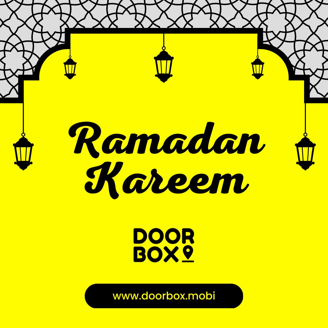 doorboxmobi's tweet photo. May this month of Ramadan bring all kinds of goodness from Allah. #ramadan_kareem https://t.co/4uhBpO5NUf