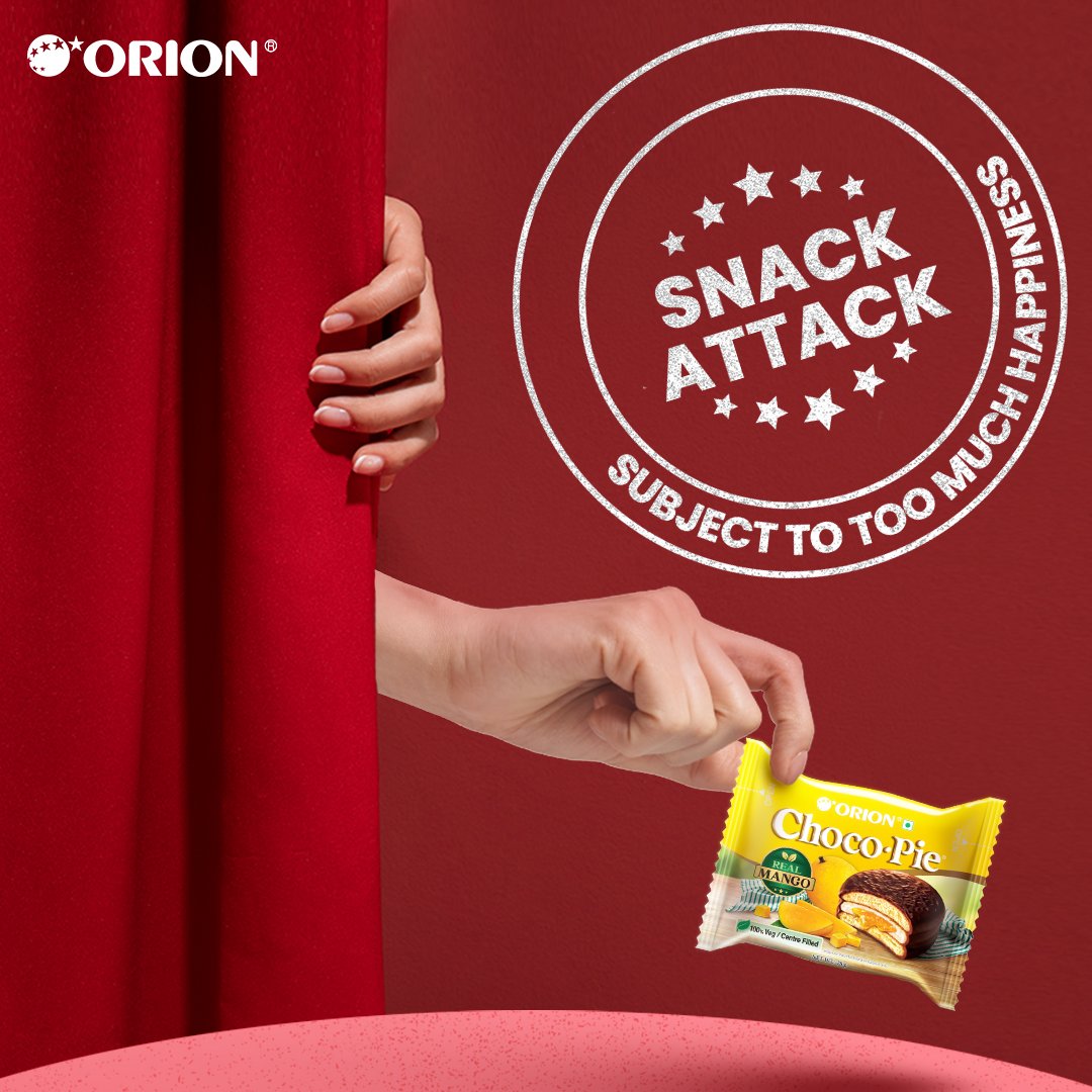 InOrionChocoPie's tweet photo. Sneaking an Orion Choco-Pie may result in guilty pleasure and uncontrollable cravings!
#Orion #OrionChocoPie #MangoChocoPie #SnackTime #SnackAttack #Snacks https://t.co/9YTQ2s1G77