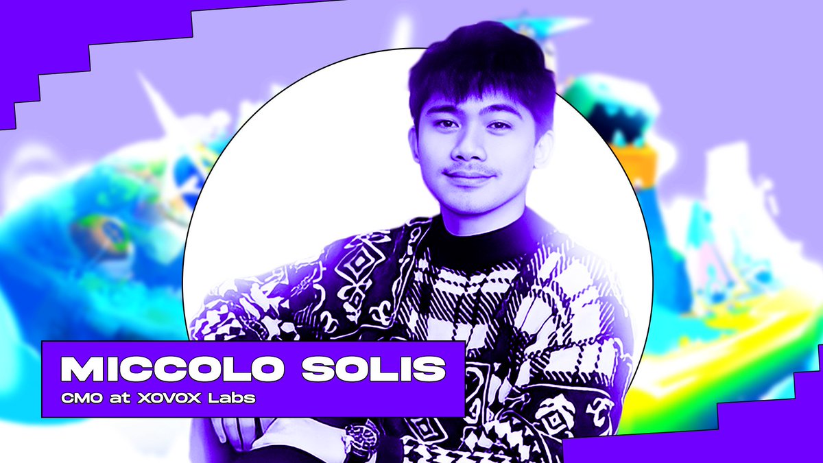 themegamaxi's tweet photo. . @MiccoloSolis is an NFT builder and content creator who started as an Axie scholar and is now the Chief Marketing Officer of @XOVOXLabs.
Learn more about his story: https://t.co/M3SJ4DMp94 https://t.co/lkl0Hl6j0X