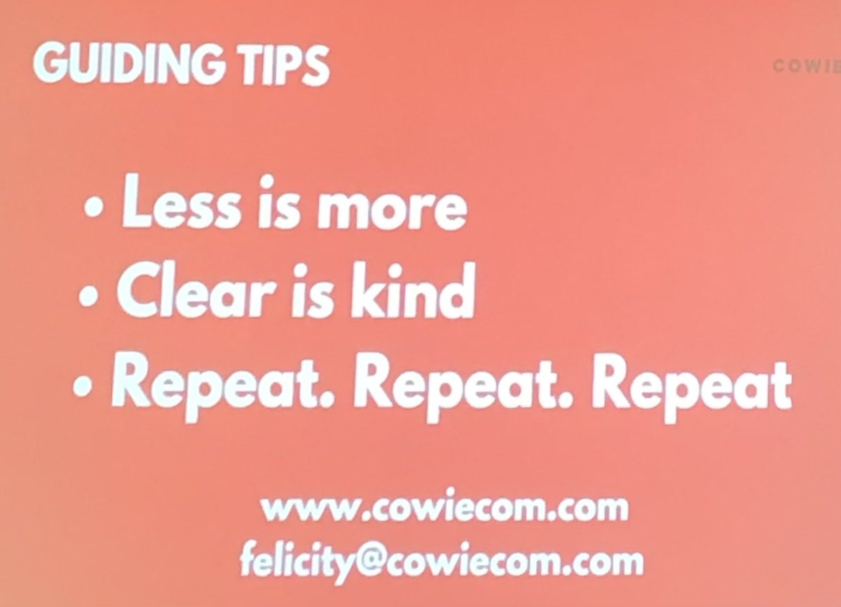 J_14_Shaw's tweet photo. Great presentation by @felicitycowie on how we can communicate effectively and speedily. Your journalist experience and humour is an asset to the @IRMUK conference #BCTW #change #transformation https://t.co/Wl34mZSOrl