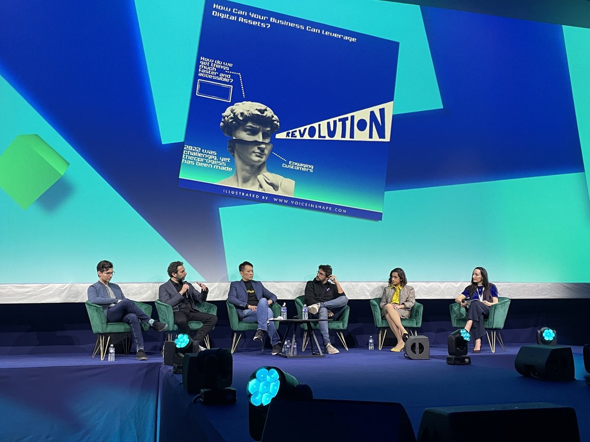 Arf (@arf_one) on Twitter photo Ali Erhat Nalbant was on the master stage at <a href="/ParisBlockWeek/">Paris Blockchain Week</a>, discussing how businesses can leverage digital assets with Austin Federa (@Solana), Richard Teng (@Binance), Sendi Young (<a href="/Ripple/">Ripple</a>), and Eytan Messika (<a href="/NilosHQ/">Nilos</a>), moderated by Emma Joyce (<a href="/GlobalDigitalFi/">Global Digital Finance</a>).
#PBW2023 Ali Erhat Nalbant was on the master stage at <a href="/ParisBlockWeek/">Paris Blockchain Week</a>, discussing how businesses can leverage digital assets with Austin Federa (@Solana), Richard Teng (@Binance), Sendi Young (<a href="/Ripple/">Ripple</a>), and Eytan Messika (<a href="/NilosHQ/">Nilos</a>), moderated by Emma Joyce (<a href="/GlobalDigitalFi/">Global Digital Finance</a>).
#PBW2023