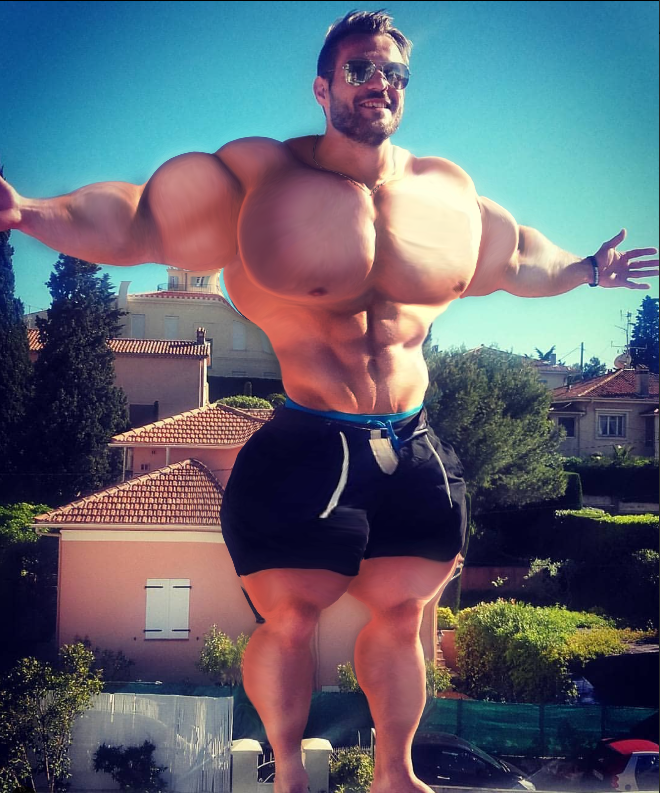 CrusherMorphs's tweet photo. " Nah I'm not reaching out for a hug man. I just cant bring my arms down anymore after putting on this mass. But I've gotta keep catching these rays man! need to get bigger!"

(Really glad I got to do this morph for @TheGrzebol ) https://t.co/zw0eBe5tlg