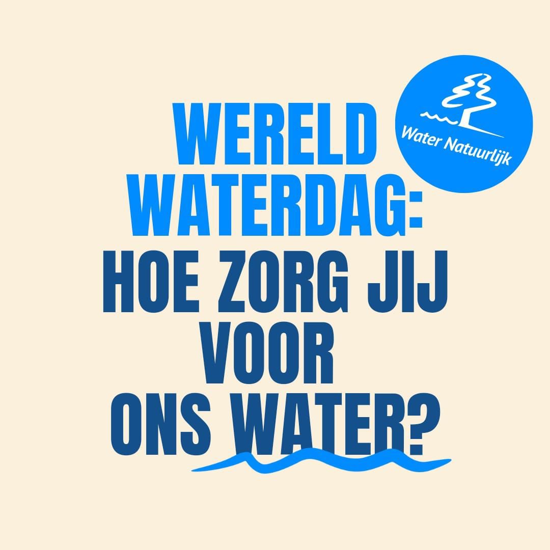 Vandaag is het #Wereldwaterdag. Een goed moment om stil te staan bij hoe belangrijk water is.