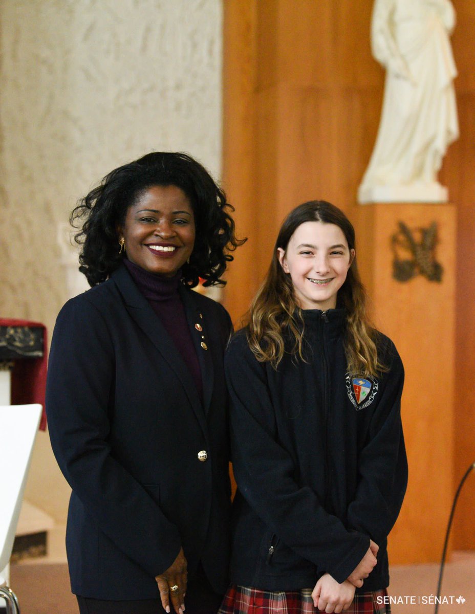 amigerba's tweet photo. I particularly enjoyed my interview with a very young aspiring journalist, who asked me some very interesting questions.

A great opportunity to motivate our young emerging leaders and awaken their entrepreneurial spirit.
3/3
#SENgage #SenCA #SenateCanada #Senateofcanada https://t.co/ZixogtO1lR