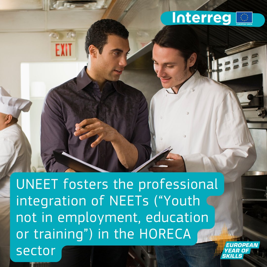 RegioInterreg's tweet photo. Empowering the next generation of change-makers! 🚀
🌟 The great goal of 3 #InterregProjects fostering young people's skills, towards a bright & innovative future. Well done @creativehub_int, @ECOOLproject @interregeurope & @ProjectUneet @INTERREG_NWE 👏💡
#EuropeanYearOfSkills