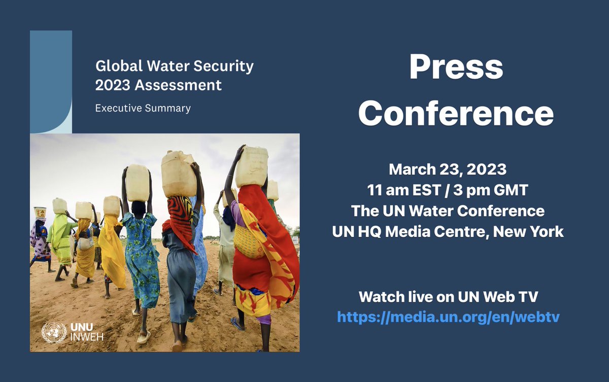 UN University-INWEH tweet media