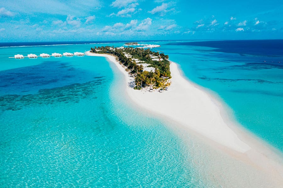 ✈️😍- Your first @ has to take you to the Maldives.