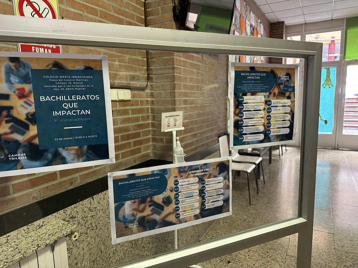 ElCarmenCole's tweet photo. Un grupo de nuestro centro en las jornadas de @trilemaedu sobre #bachilleratosqueimpactan @fjariza @javi_comino @fdonaire72 https://t.co/wo8eMDEPUw
