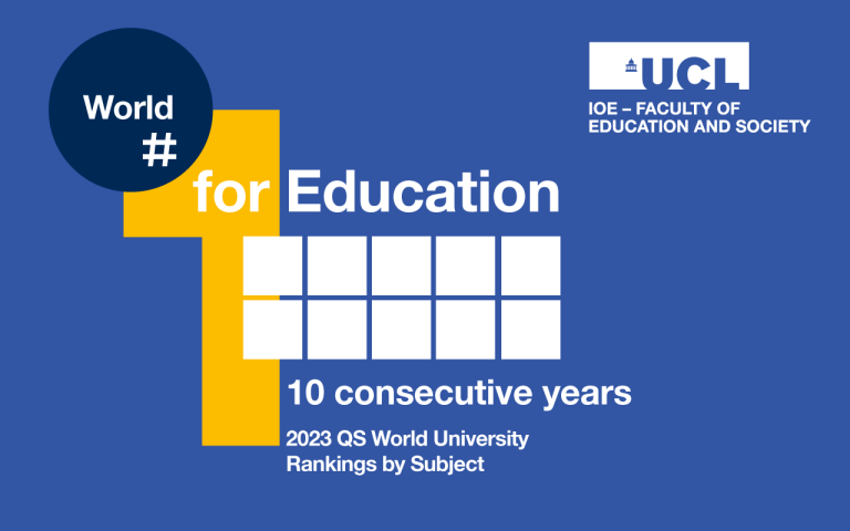 @IOE_London has again been ranked #1 in the world for Education in the 2023 QS World University Rankings by Subject. IOE has been the global leader in Education since 2014. This achievement recognises a decade of teaching excellence and world-class research. #QSWUR #WeAreIOE