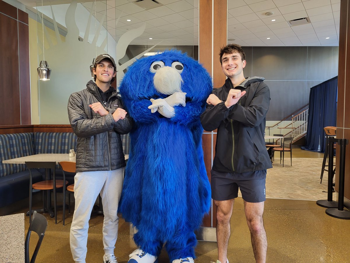 xavierdining's tweet photo. Hoff Dining Commons celebrating Xavier Musketeer March Madness Spirit Week! #LetsGoX @XavierU #Xavier @XUInvolvement #BlueBlob https://t.co/ub4AF6tfGU