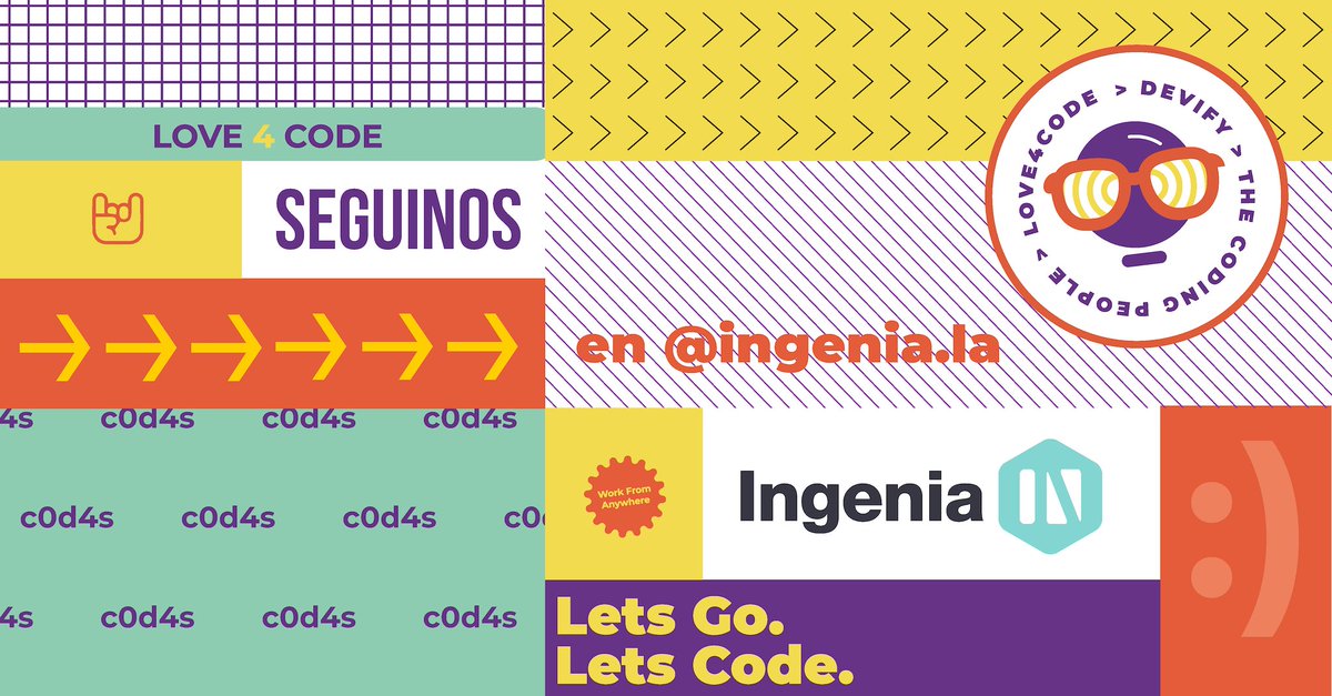 devifyok's tweet photo. ¡Con mucha emoción 🎉 te invitamos! 🥁🥁🥁

✔️Seguinos en 🔗 @Ingenia_la 

#softwaredeveloper #devify #coderlife https://t.co/AeLApaBZGY