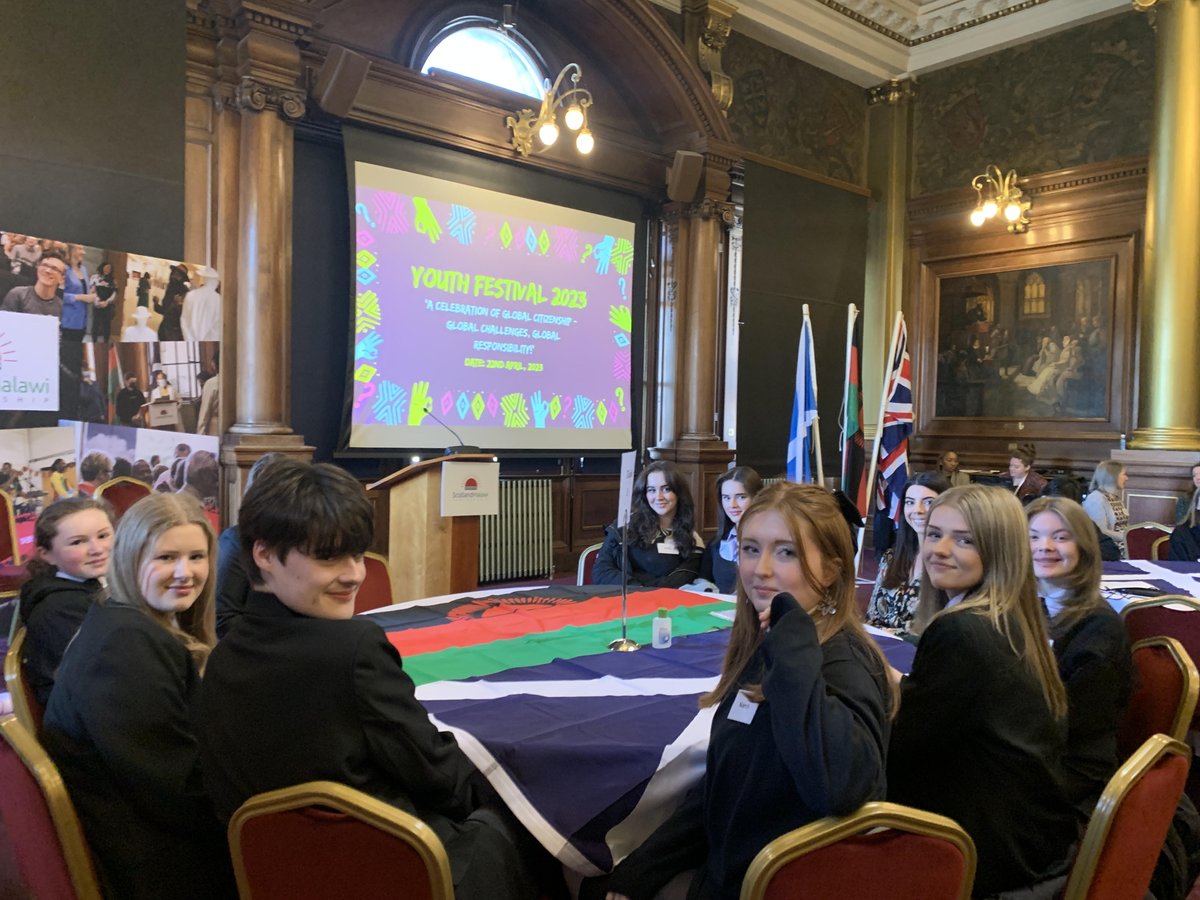 PenicuikHS's tweet photo. We are really looking forward to our day @scotlandmalawi youth congress. An exciting day of workshops ahead and a fantastic opportunity to talk to HRH Princess Anne about our partnership #pride https://t.co/miLiHPdp9v