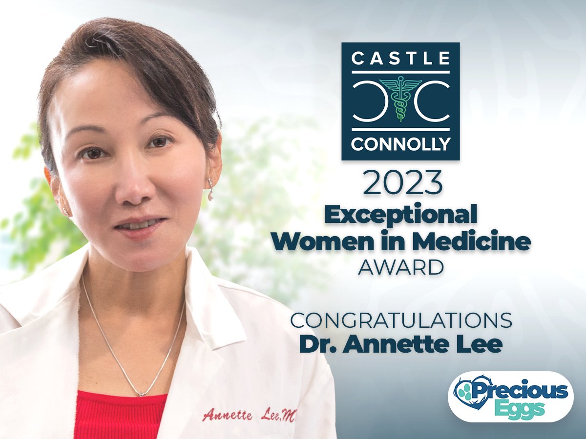 We are pleased to announce that Dr. Annette Lee has been recognized by <a href="/CastleConnolly/">Castle Connolly Top Doctors</a> on their 2023 list of Exceptional Women in Medicine! Dr. Lee is <a href="/RADFertility/">RADfertility</a>'s Medical Director of Third Party Services &amp; leader of PreciousEggs. You are truly exceptional - Congrats Dr. Lee!