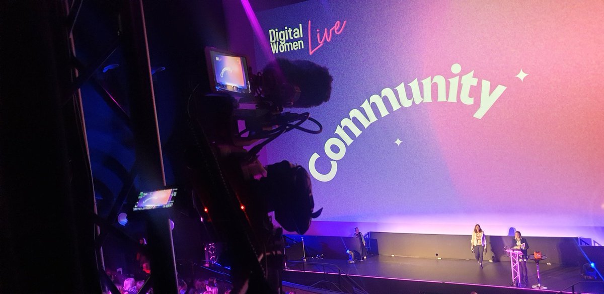 Great vibes today filming at <a href="/millenniumpoint/">Millennium Point</a> with @digita1women - can't remember a conference where the energy was this high! 🎥

#DigitalWomenLive